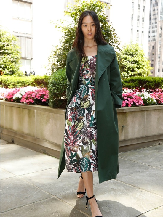 Oscar de la Renta Dresses & Skirts - Oscar de la Renta Resort Runway 2018 Jungle Monkey Jacquard Dress 12